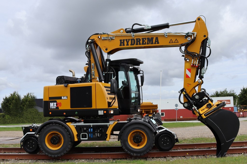 Dvoucestné rýpadlo Hydrema MX20G Rail Dvoucestné rýpadlo Hydrema MX20G Rail